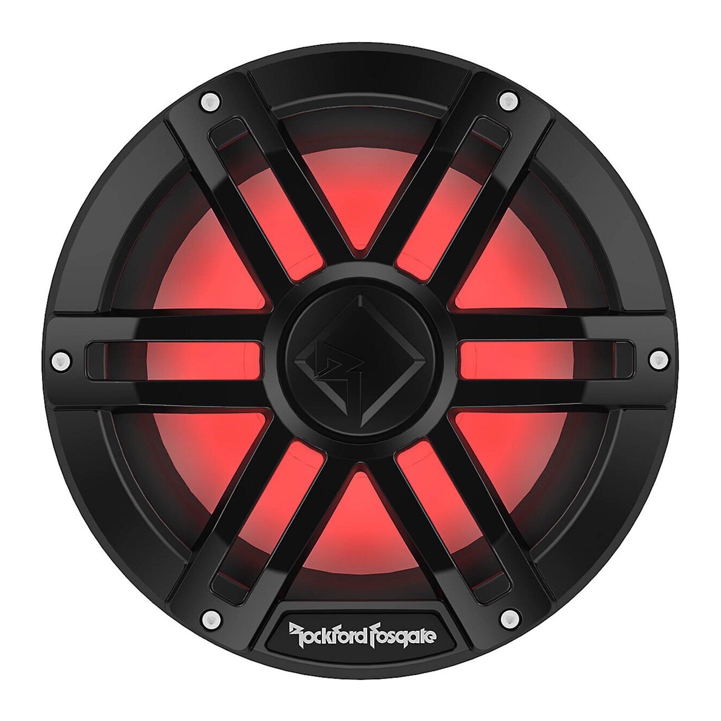 Rockford Fosgate M1D2-10B, M1 10" Color Optix Marine Subwoofer Dual Voice Coil 2 Ohm, 1200W
