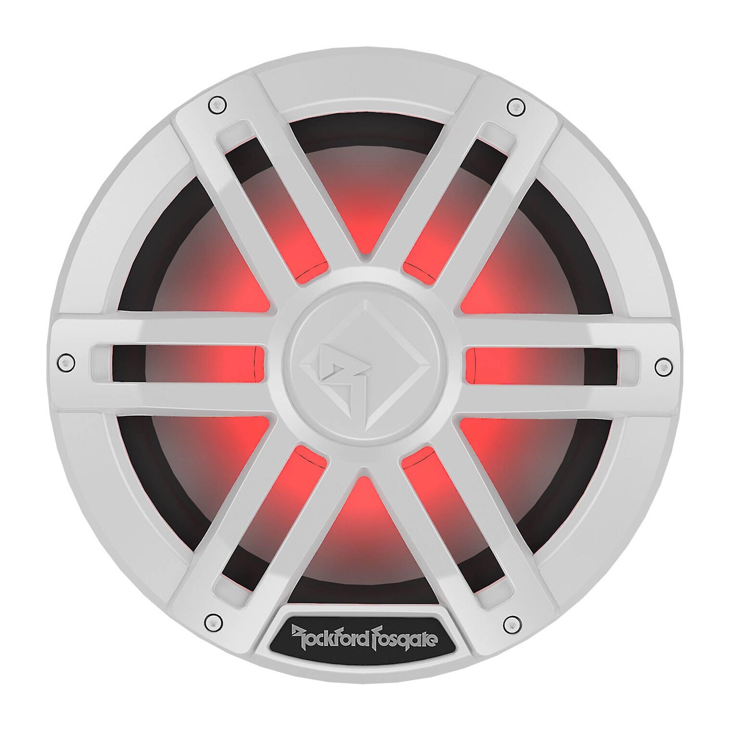 Rockford Fosgate M1D2-12, M1 12" Color Optix Marine Subwoofer Dual Voice Coil 2 Ohm, 1200W