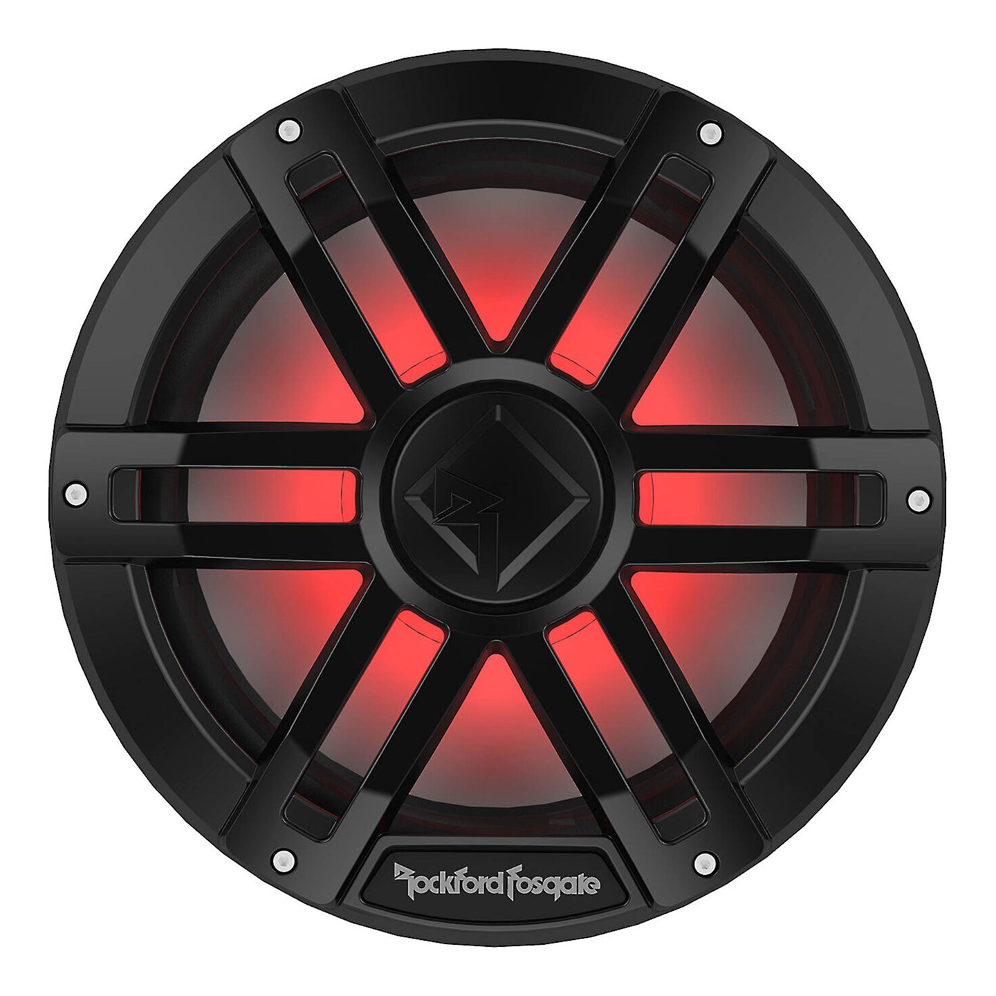 Rockford Fosgate M1D2-12B, M1 12" Color Optix Marine Subwoofer Dual Voice Coil 2 Ohm, 1200W