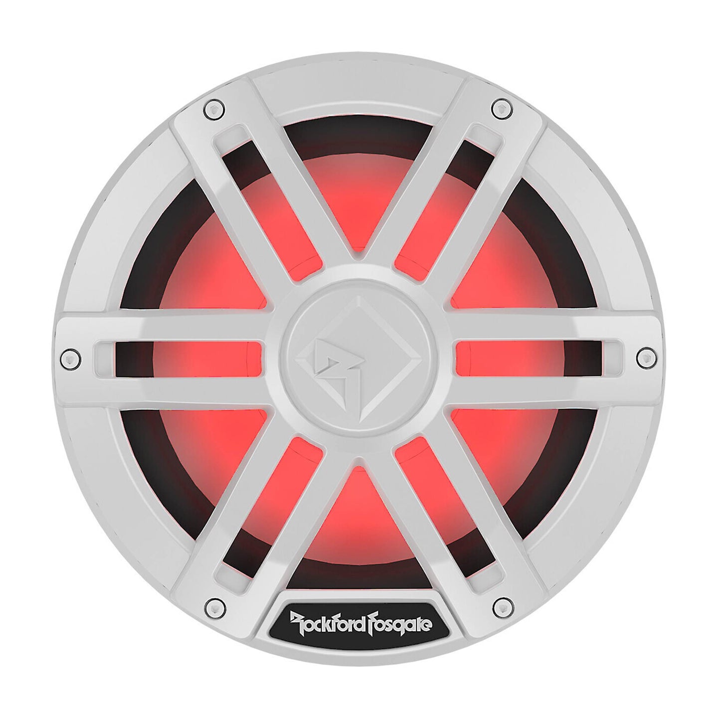 Rockford Fosgate M1D4-10, M1 10" Color Optix Marine Subwoofer Dual Voice Coil 4 Ohm, 1200W