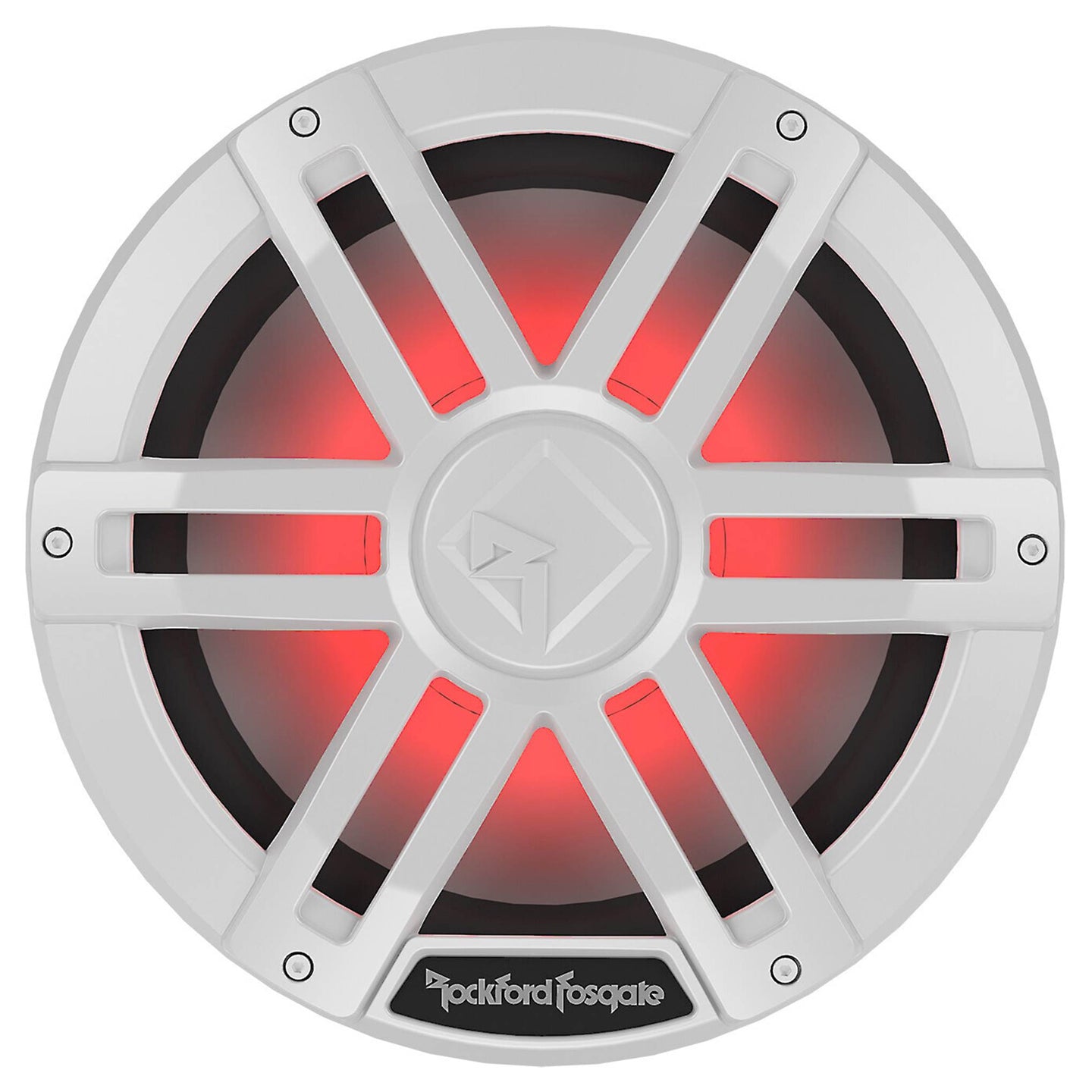 Rockford Fosgate M1D4-12, M1 12" Color Optix Marine Subwoofer Dual Voice Coil 4 Ohm, 1200W