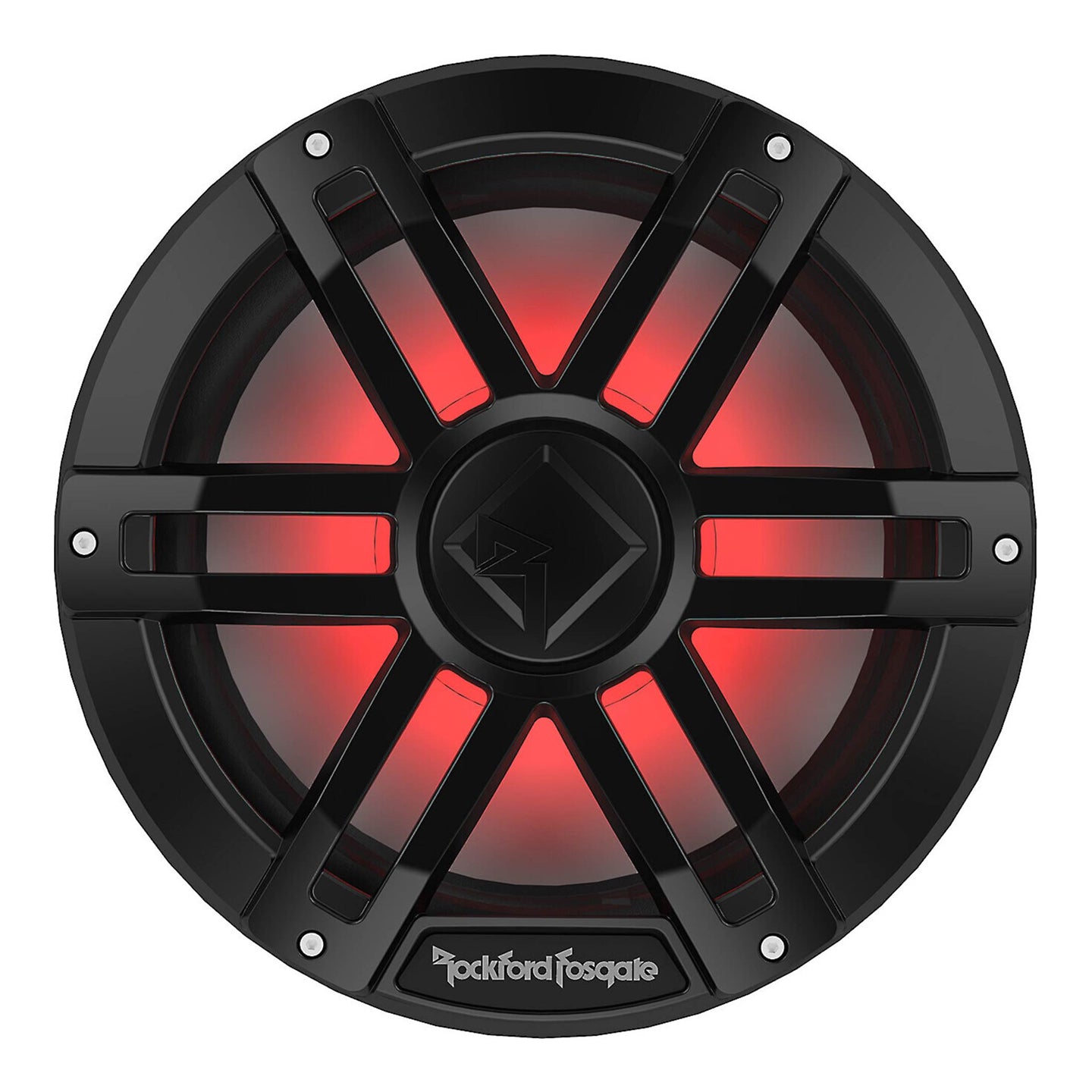Rockford Fosgate M1D4-12B, M1 12" Color Optix Marine Subwoofer Dual Voice Coil 4 Ohm, 1200W