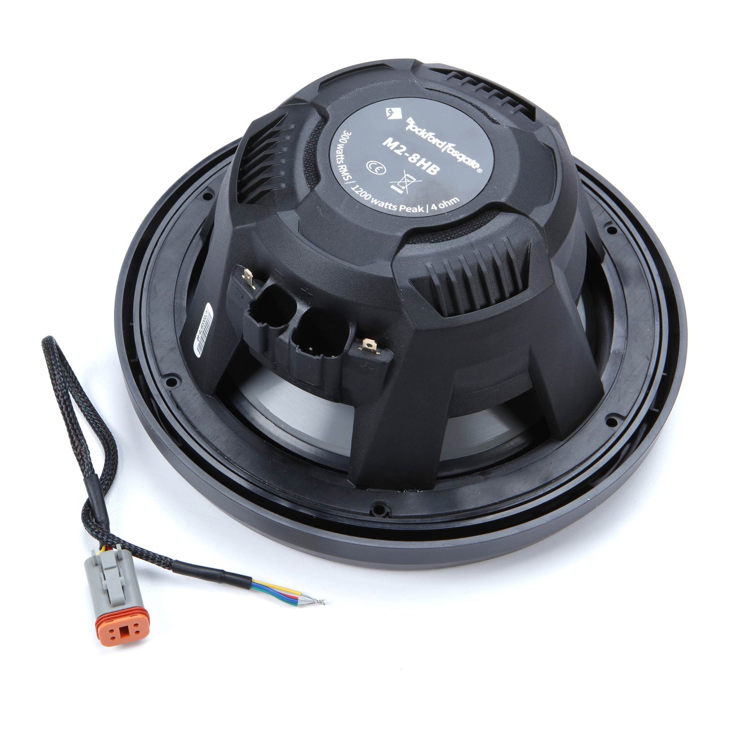 Rockford Fosgate M2-8HB, M2 8" Color Optix Marine 2-Way Speaker System w/ Horn Tweeter