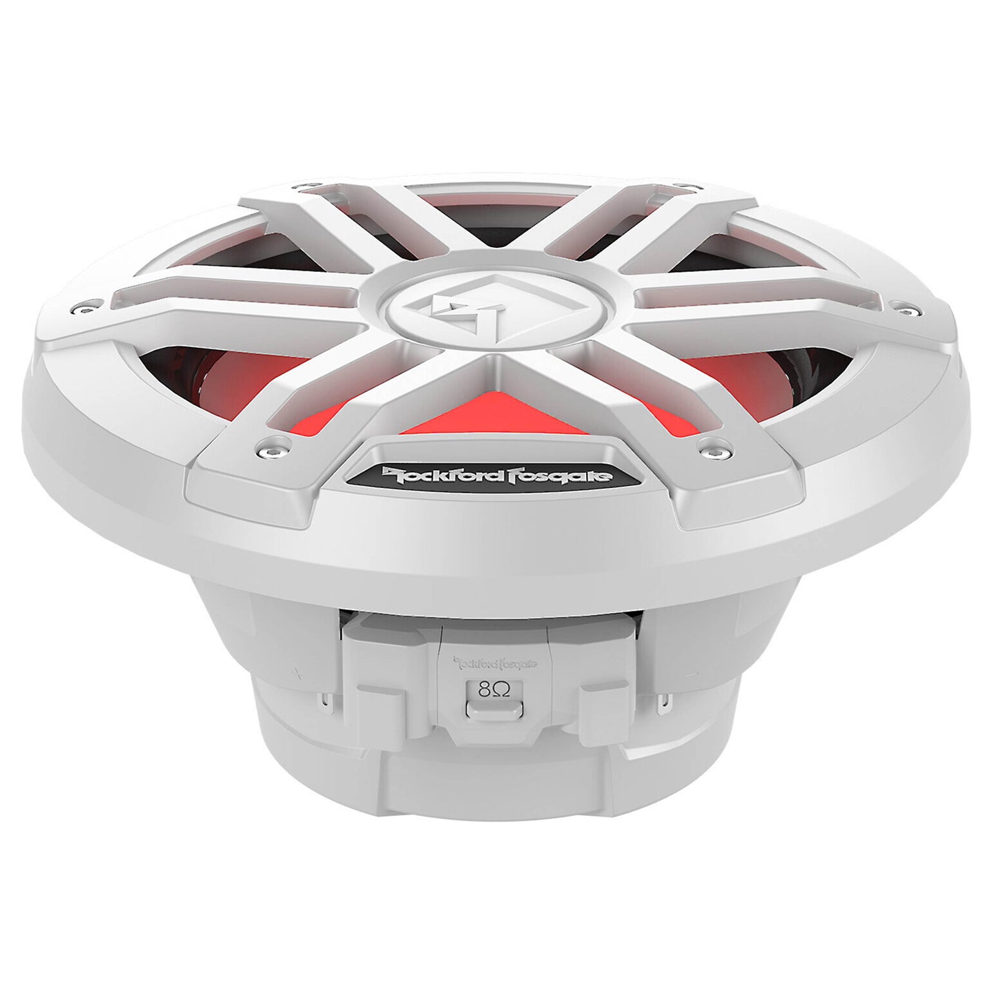 Rockford Fosgate M1D4-8, M1 8" Color Optix Marine Subwoofer Dual Voice Coil 4 Ohm, 600W
