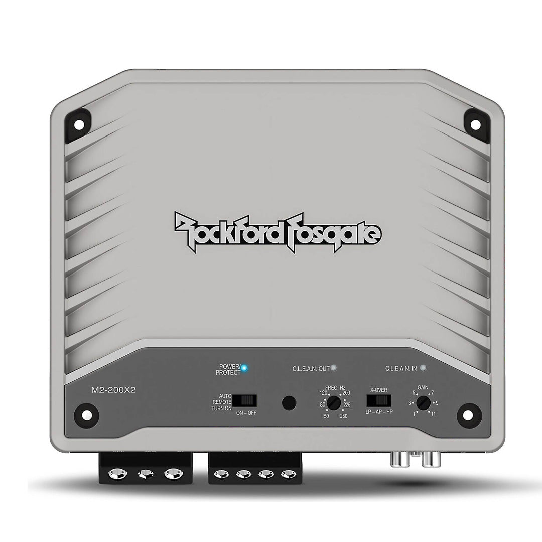 Rockford Fosgate M2-200X2, Prime M2 Series 2-Channel Element Ready™ Amplifier  - 200 Watts