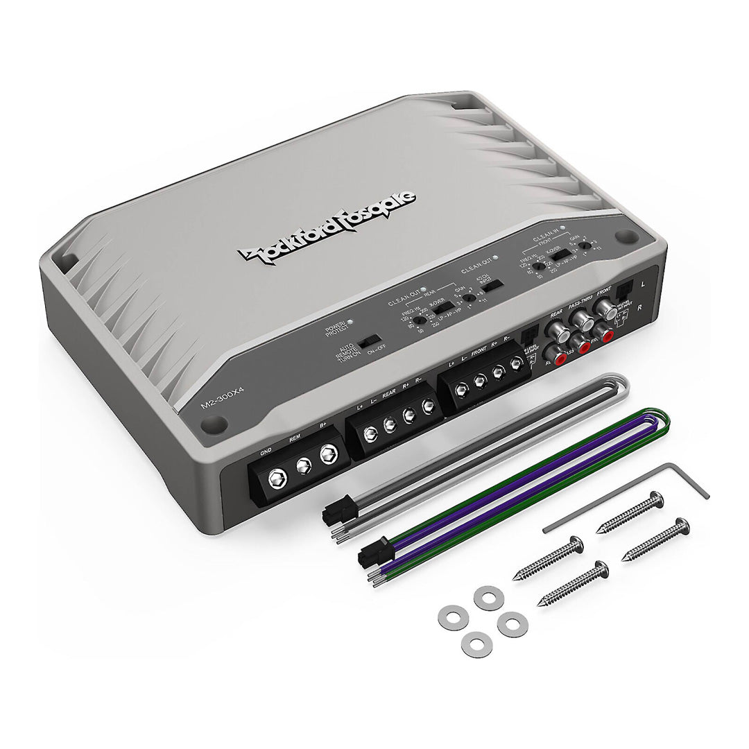 Rockford Fosgate M2-300X4, Prime M2 Series 4-Channel Element Ready™ Amplifier  - 300 Watts