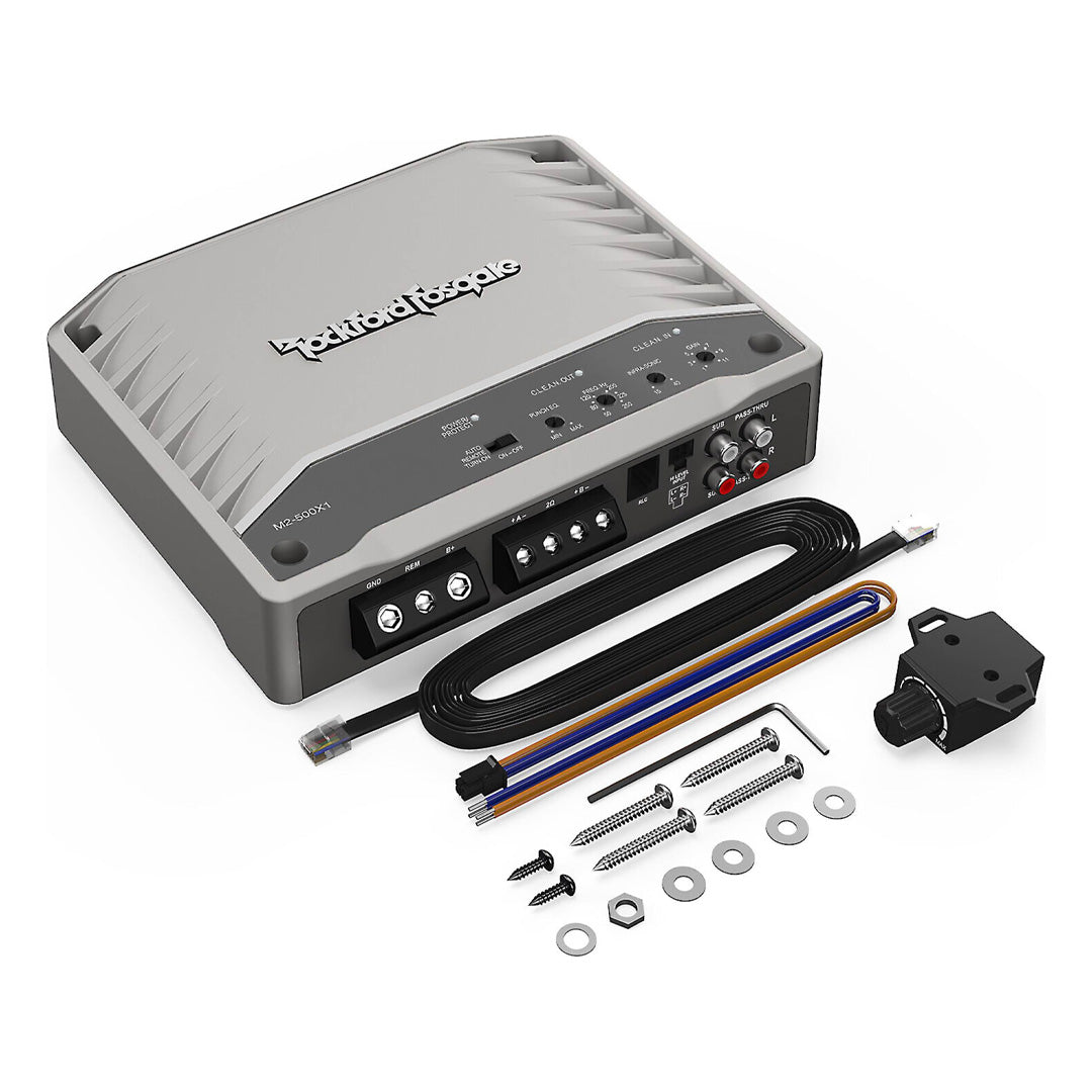 Rockford Fosgate M2-500X1, Prime M2 Series Monoblock Element Ready™ Amplifier  - 500 Watts