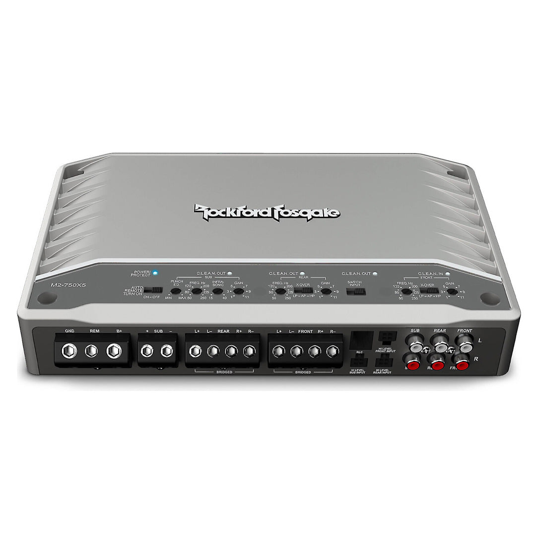 Rockford Fosgate M2-750X5, Prime M2 Series 5-Channel Element Ready™ Amplifier  - 300 Watts