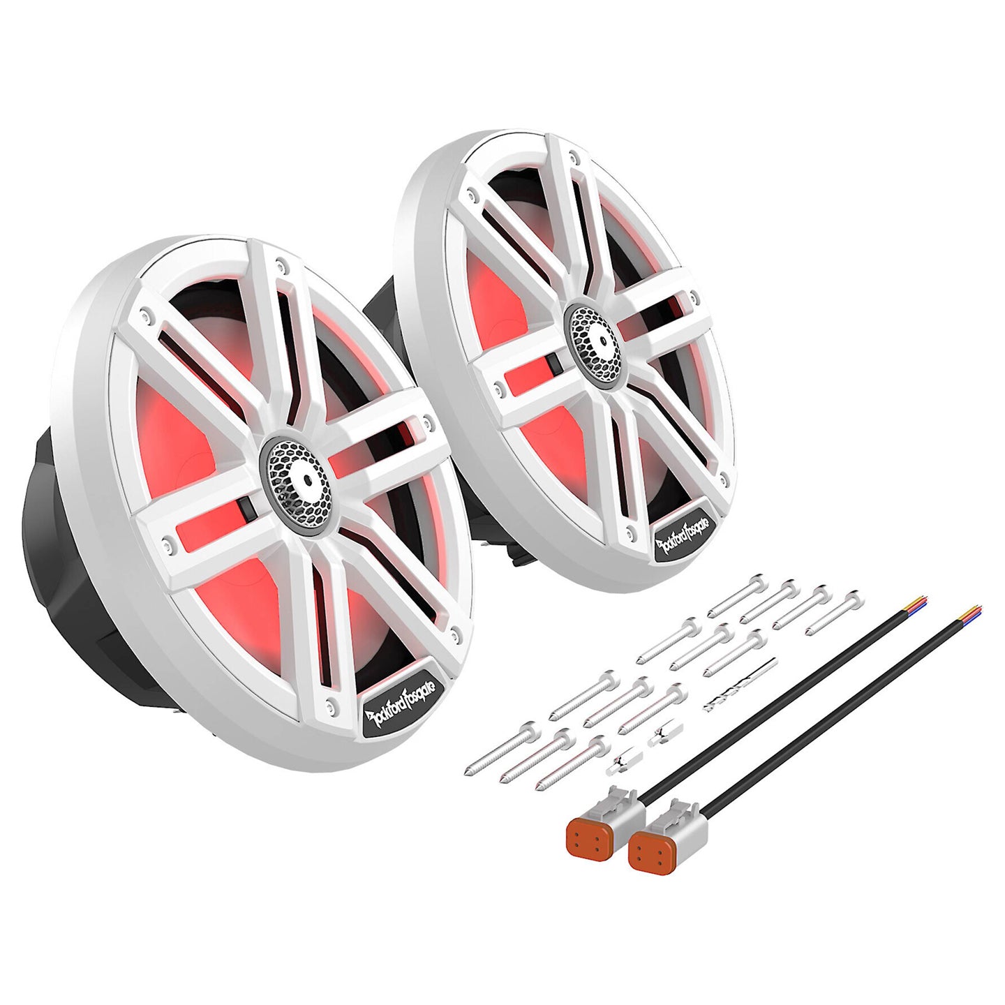 Rockford Fosgate M2-8, M2 8" Color Optix Marine 2-Way Speaker System, 250W