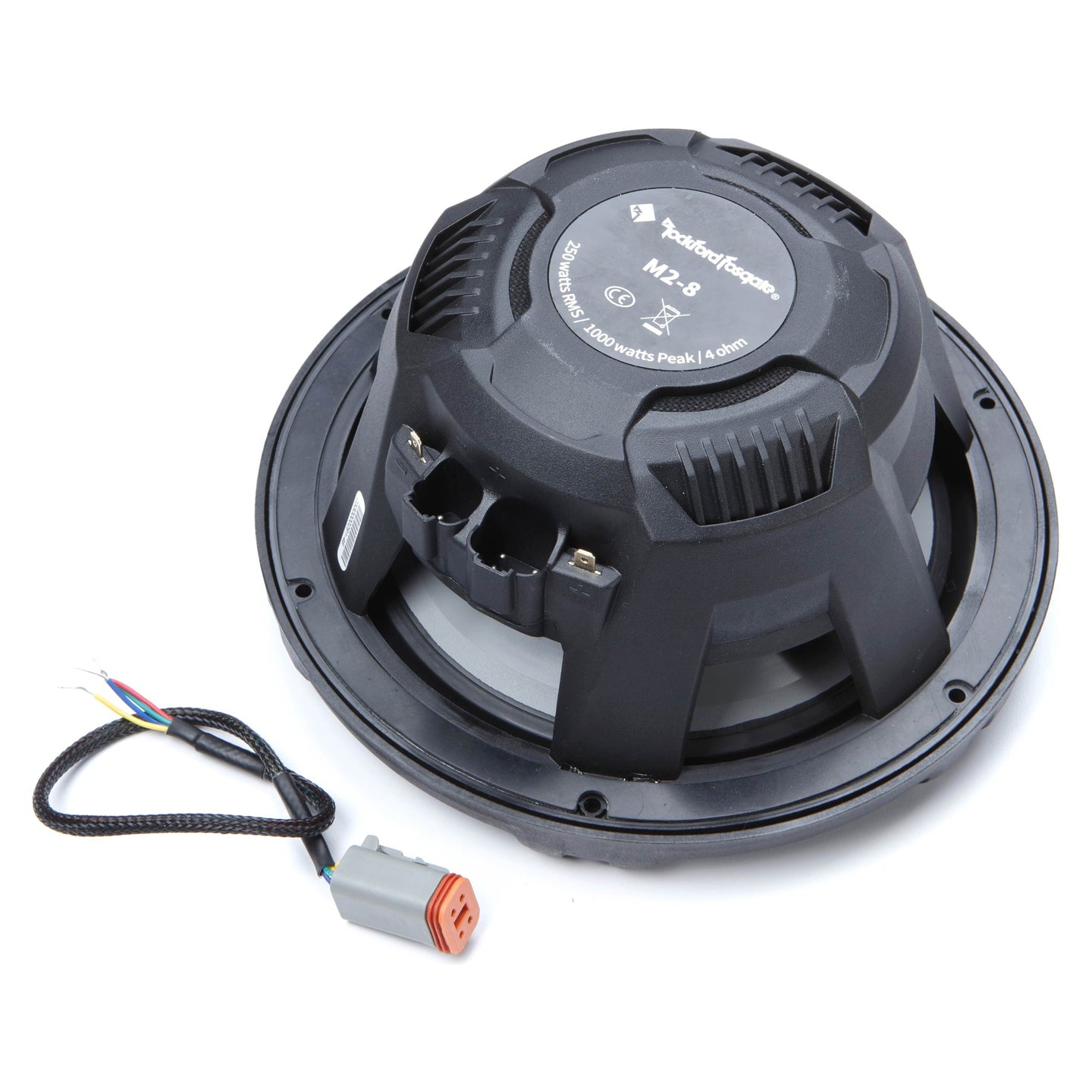 Rockford Fosgate M2-8, M2 8" Color Optix Marine 2-Way Speaker System, 250W