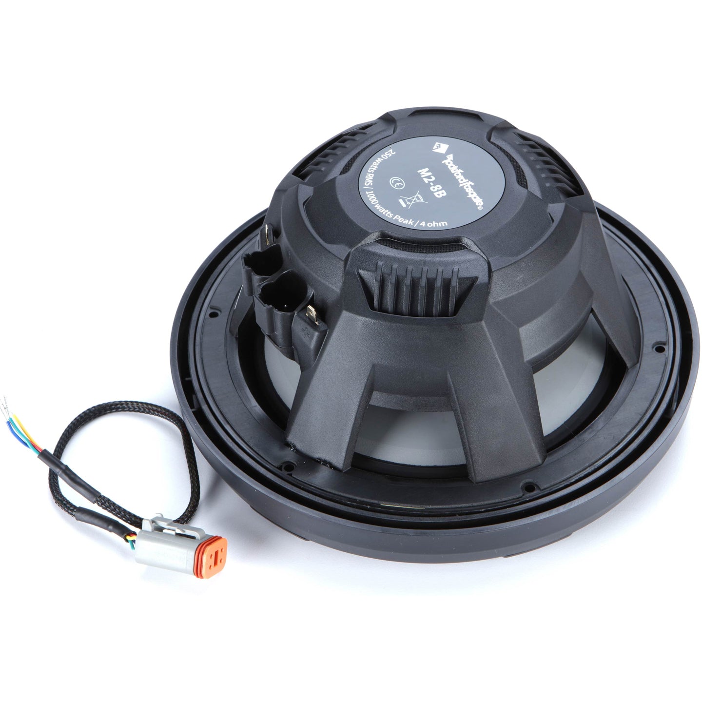 Rockford Fosgate M2-8B, M2 8" Color Optix Marine 2-Way Speaker System, 250W