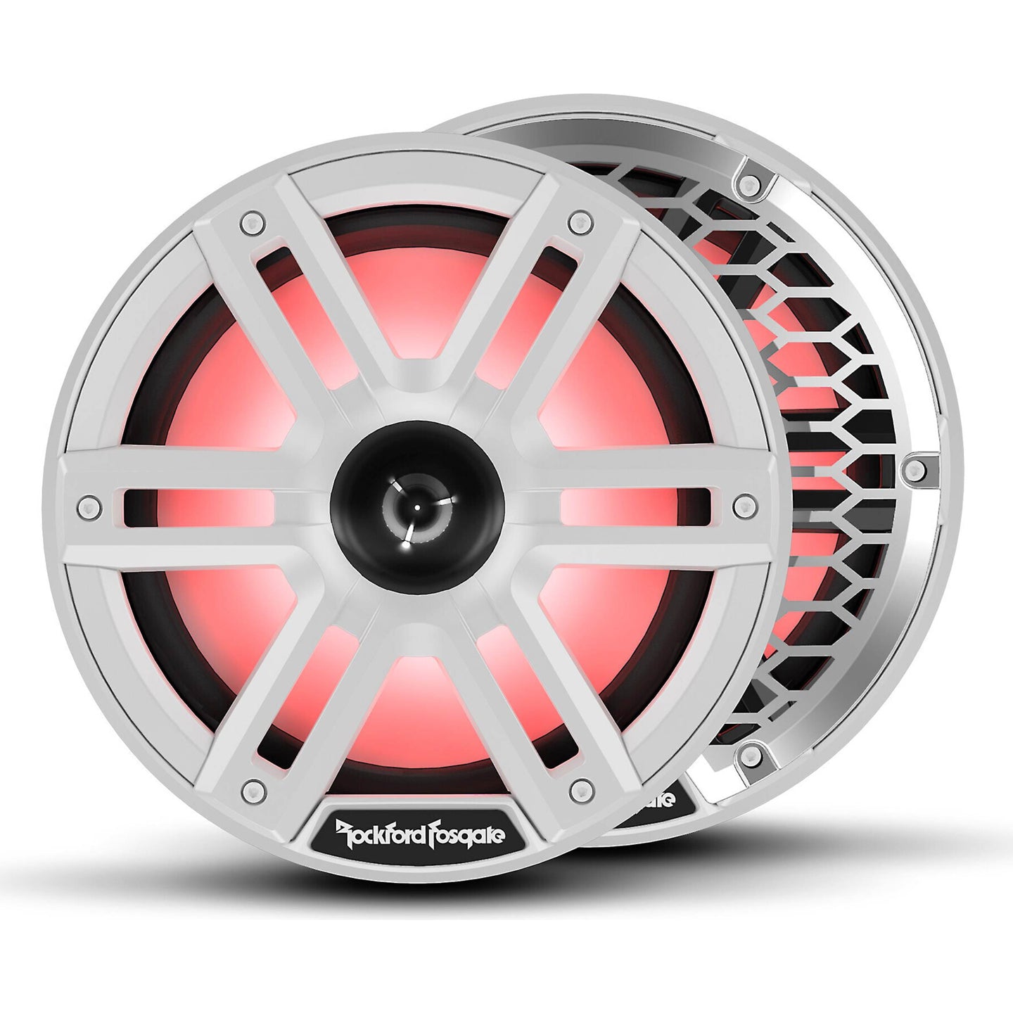 Rockford Fosgate M2-8H, M2 8" Color Optix Marine 2-Way Speaker System w/ Horn Tweeter