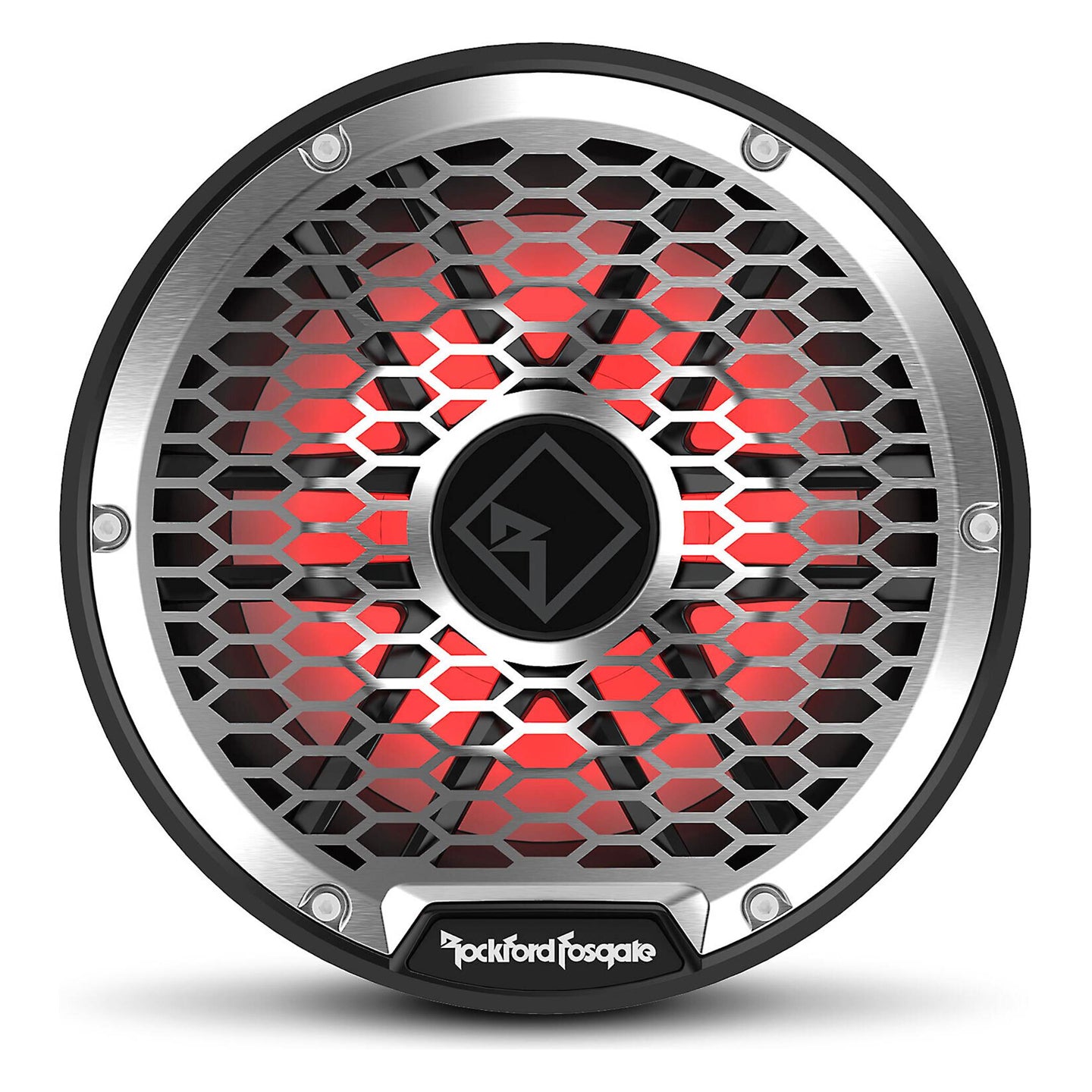 Rockford Fosgate M2D4-10IB, M2 10" Color Optix Infinite Baffle Marine 4 Ohm Dual Voice Coil Subwoofer, 1600W