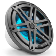 JL Audio M3-770X-S-Gm-i, M3 7.7" 2-Way Marine Speaker, Sport Gunmetal w/ LED