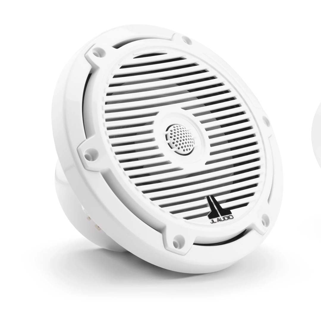 JL Audio M3-650X-C-Gw, M3 6.5" 2-Way Marine Speaker, Classic Gloss White