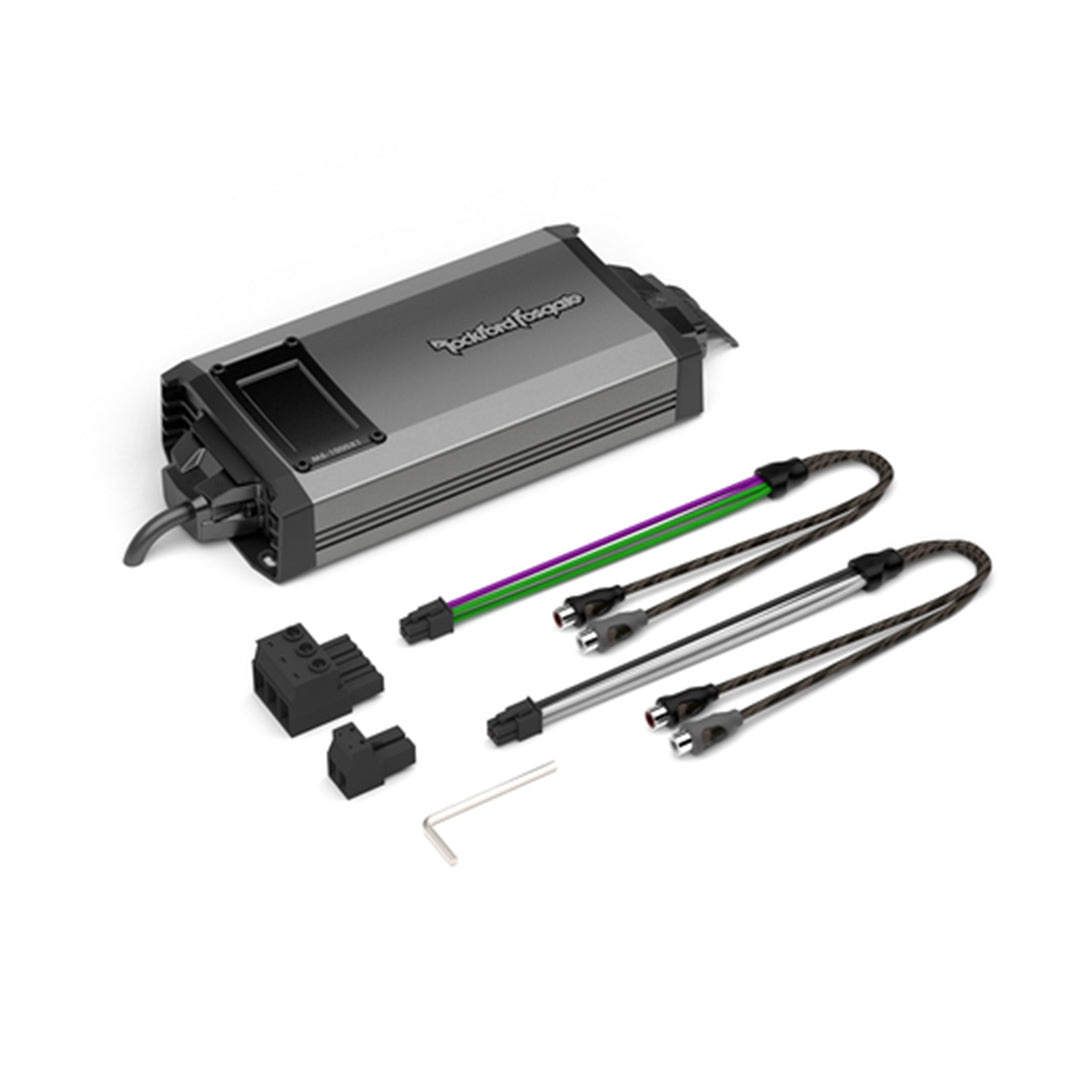 Rockford Fosgate M5-1000X1, M5 Element Ready Monoblock Subwoofer Marine Amplifier - 1000W