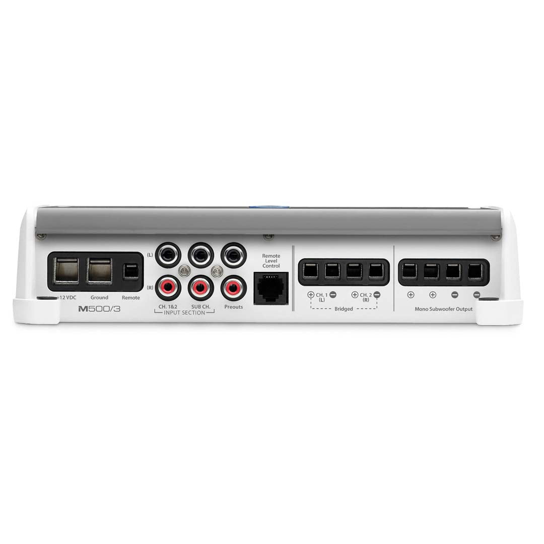 JL Audio M500/3, M Series Class D Marine 3-Ch Amplifier