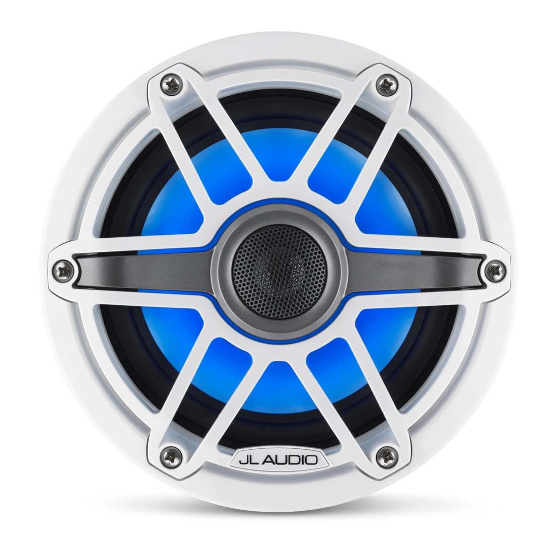 JL Audio M6-880X-S-GwGw-i, M6 Series 8.8" 2-Way Coaxial Marine Speaker, Pair