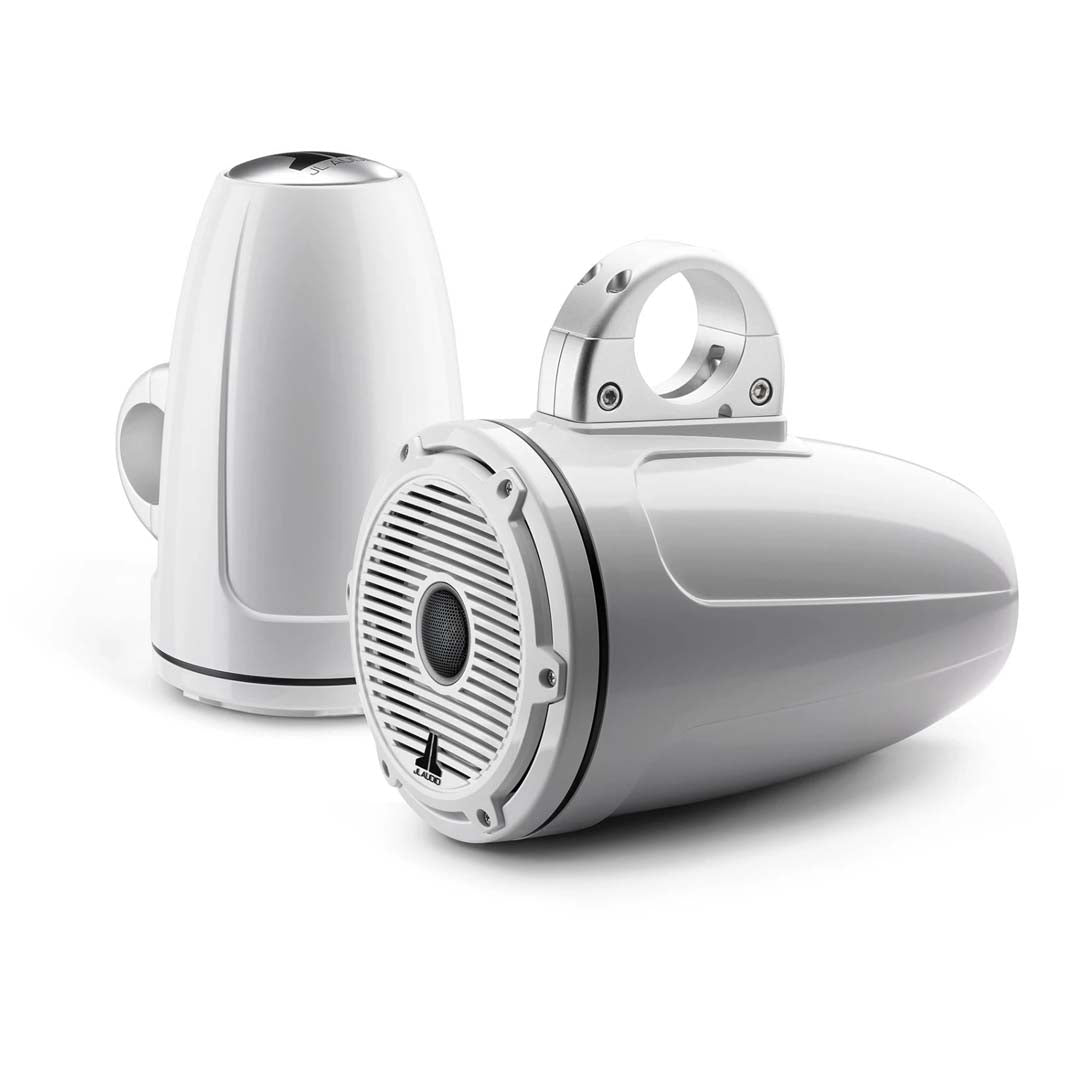 JL Audio M6-880ETXv3-Gw-C-GwGw, M6 Series 8.8" Enclosed Tower Coaxial Marine Speaker System