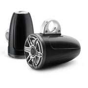 JL Audio M6-770ETXv3-Sb-S-GmTi-i, M6 Series 7.7" Enclosed Tower Coaxial Marine Speaker System