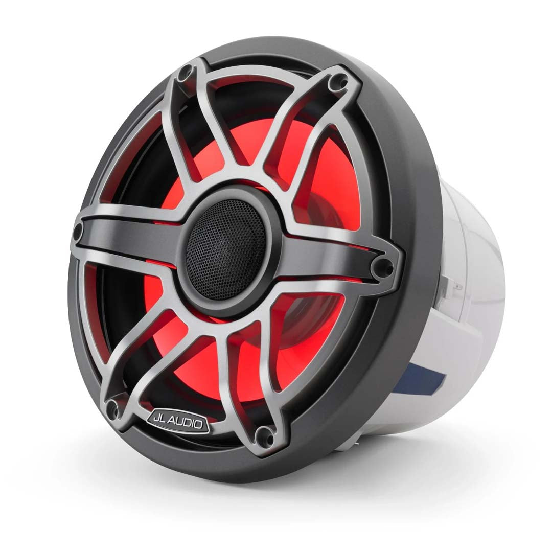 JL Audio M6-880X-S-GmTi-i, M6 Series 8.8" 2-Way Coaxial Marine Speaker, Pair