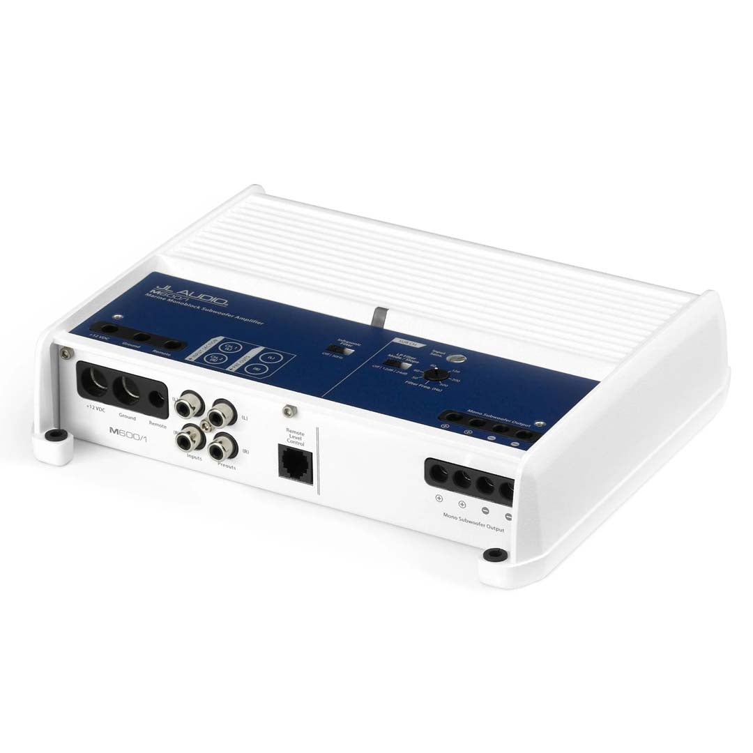 JL Audio M600/1, M Series Class D Marine 2-Channel Amplifier