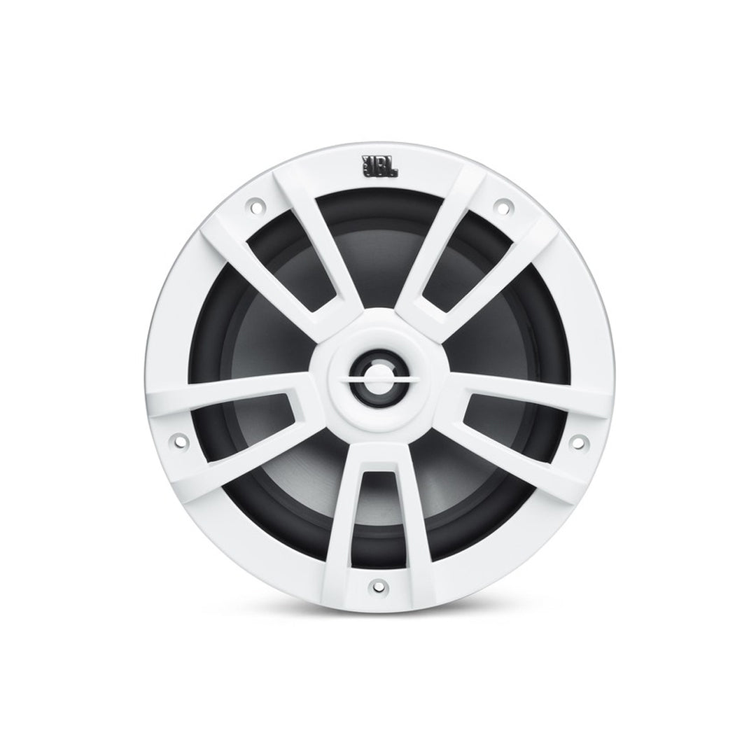 JBL MARINESTAGE8, Stage Marine 8" Mulit-element 2-Way Marine Coaxial Speakers - 125W (White)