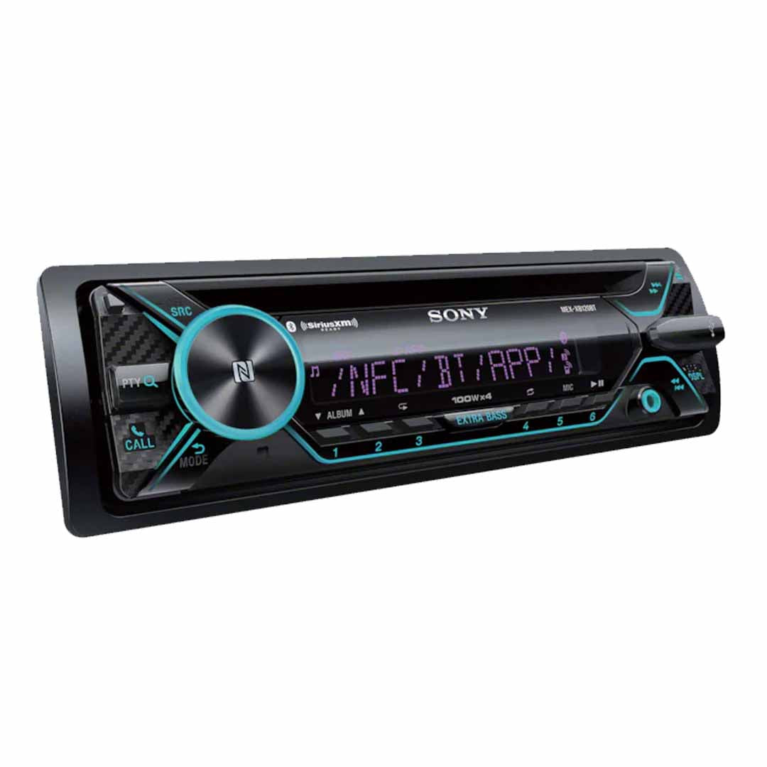 Sony MEX-XB120BT, Single Din AM/FM/CD/MP3 Player Car Stereo, Bluetooth Hi-Power