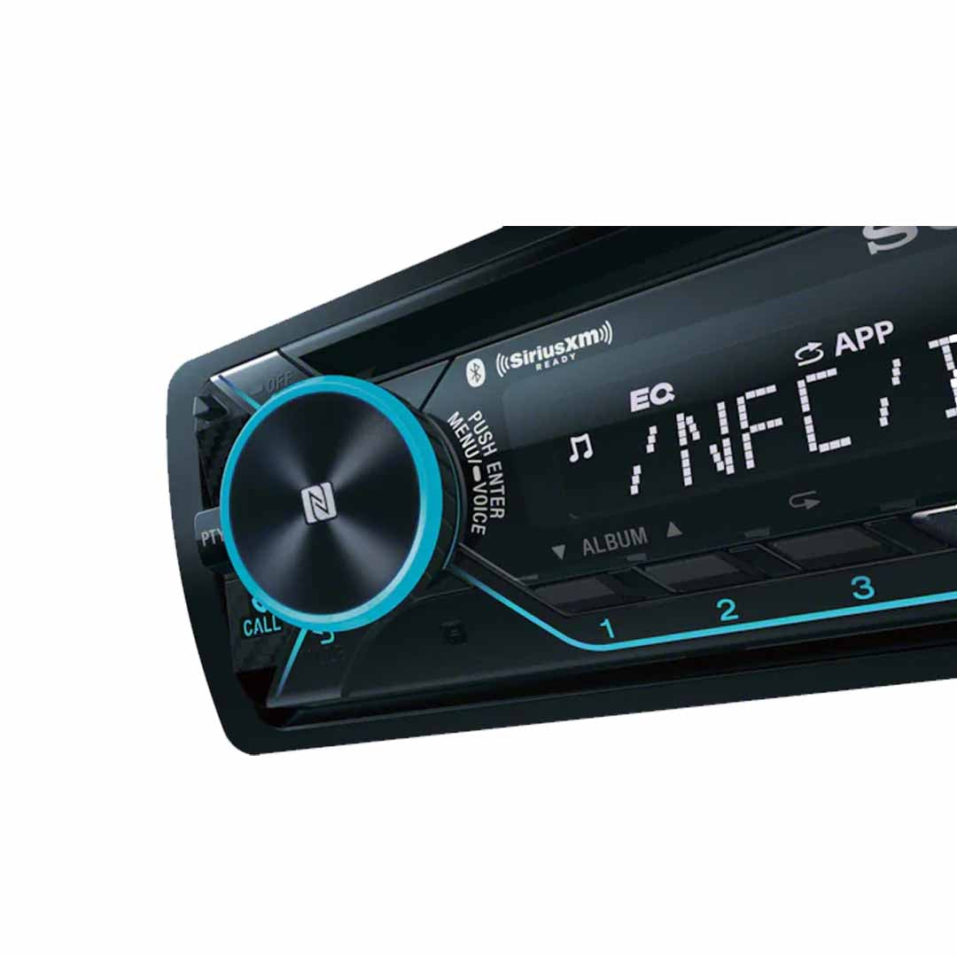 Sony MEX-XB120BT, Single Din AM/FM/CD/MP3 Player Car Stereo, Bluetooth Hi-Power