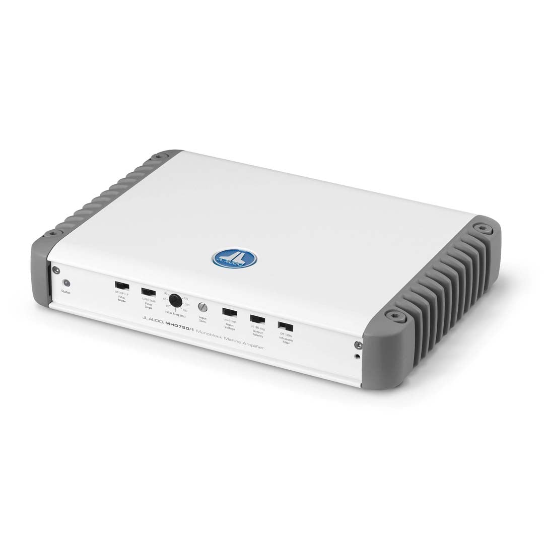 JL Audio MHD750/1, M series Monoblock Class D Marine Wide-Range Amplifier