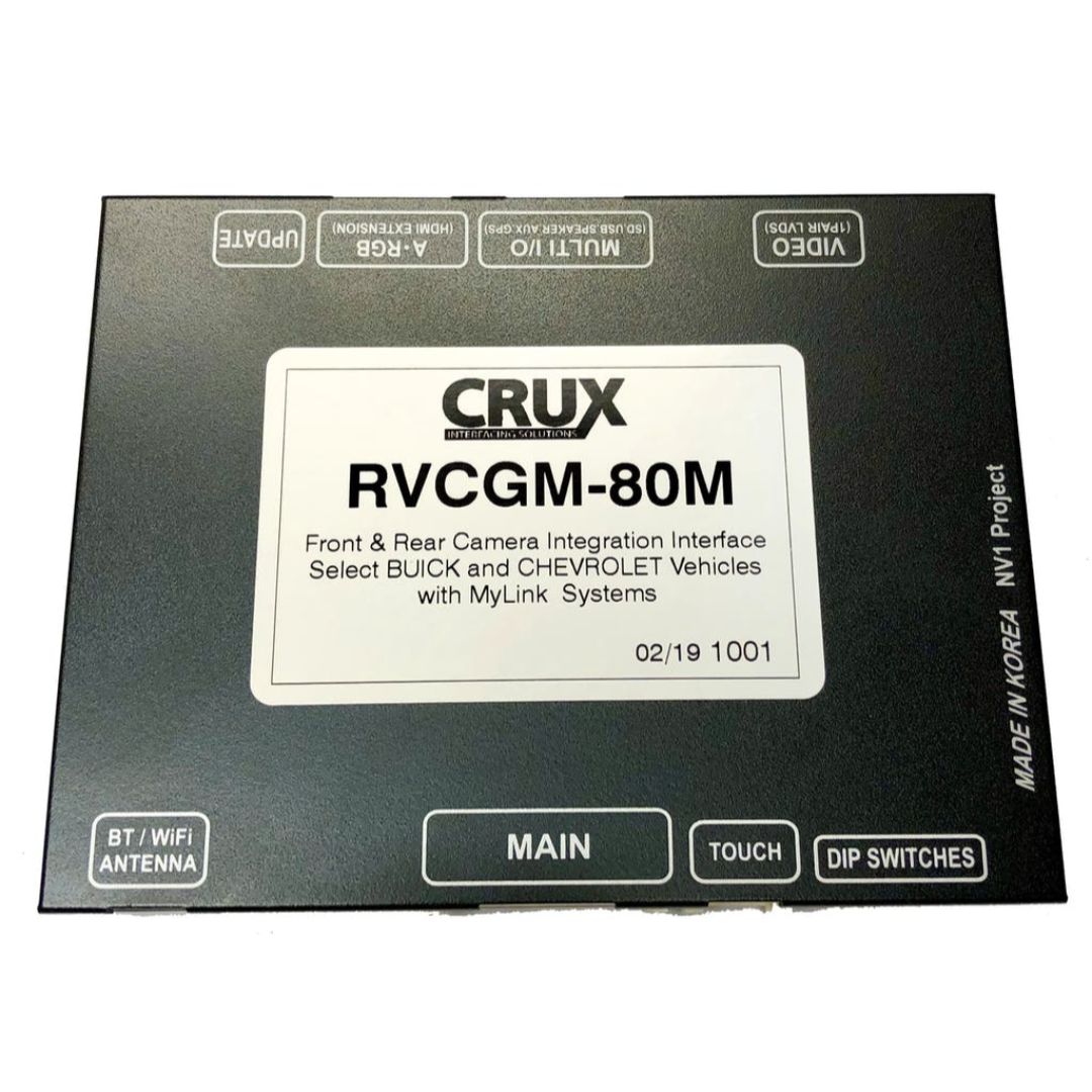 Crux RVCGM-80M , Sightline Safety-View Integration Rear-View Integration Interface for Select Chevrolet Vehicles with MyLink Radios