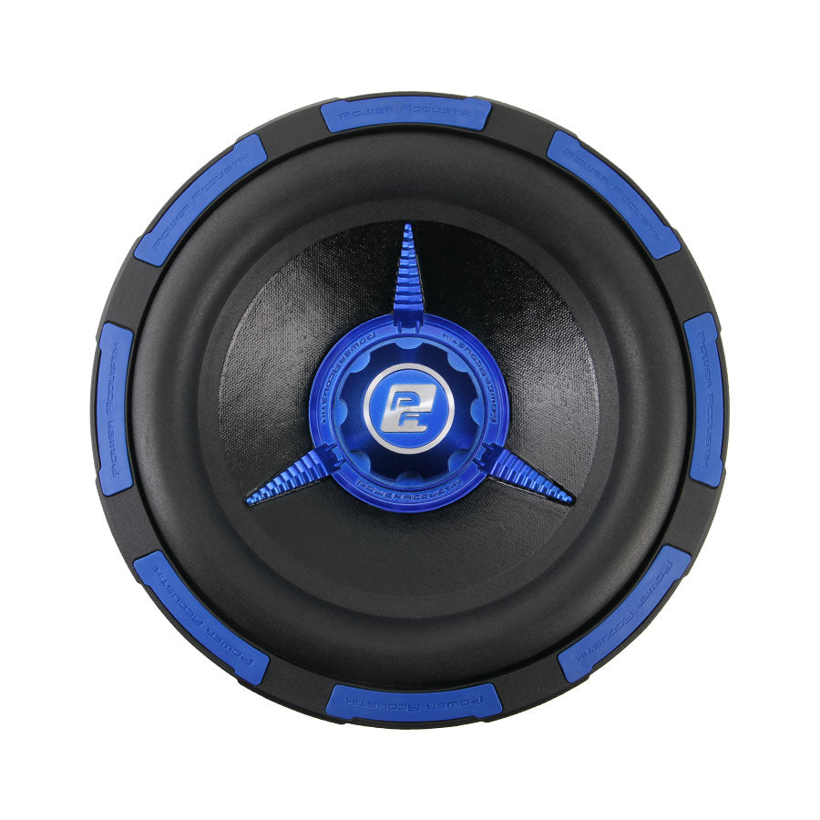 Power Acoustik MOFOS-10D4, 10" Dual 4 Ohm Subwoofer - 2200W