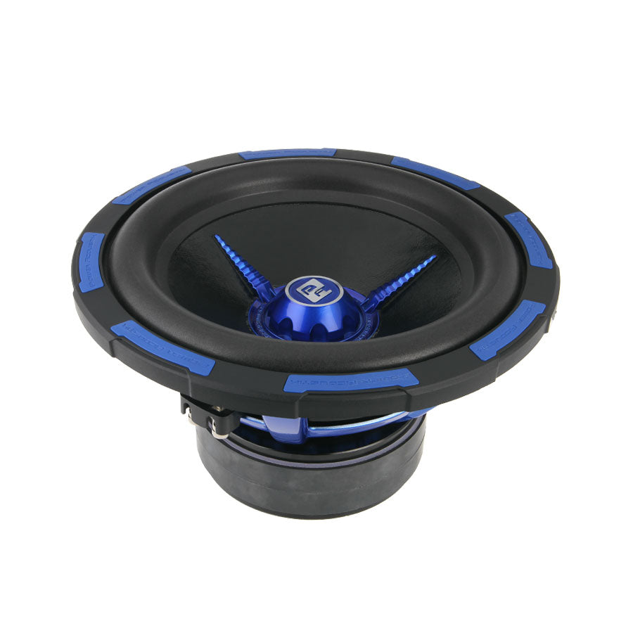 Power Acoustik MOFOS-10D4, 10" Dual 4 Ohm Subwoofer - 2200W