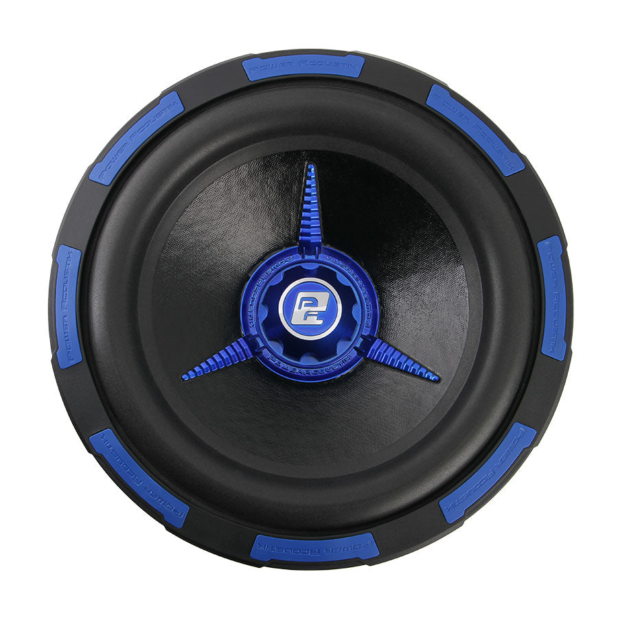 Power Acoustik MOFOS-12D4, 12" Dual 4 Ohm Subwoofer - 2500W