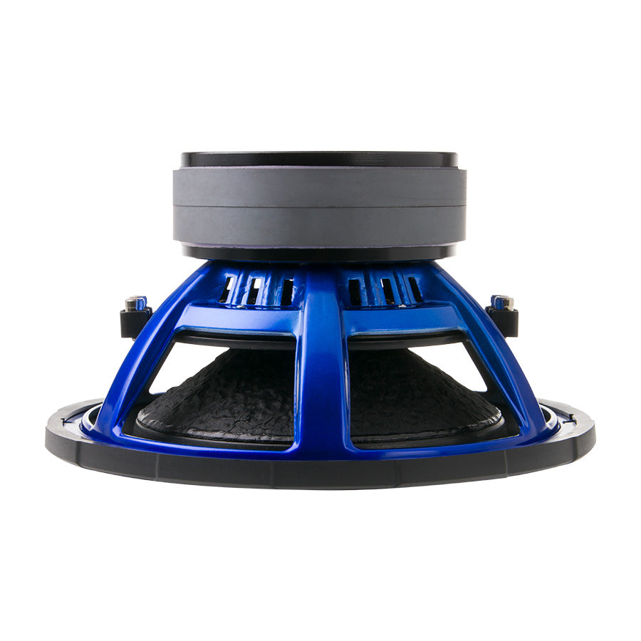 Power Acoustik MOFOS-12D4, 12" Dual 4 Ohm Subwoofer - 2500W