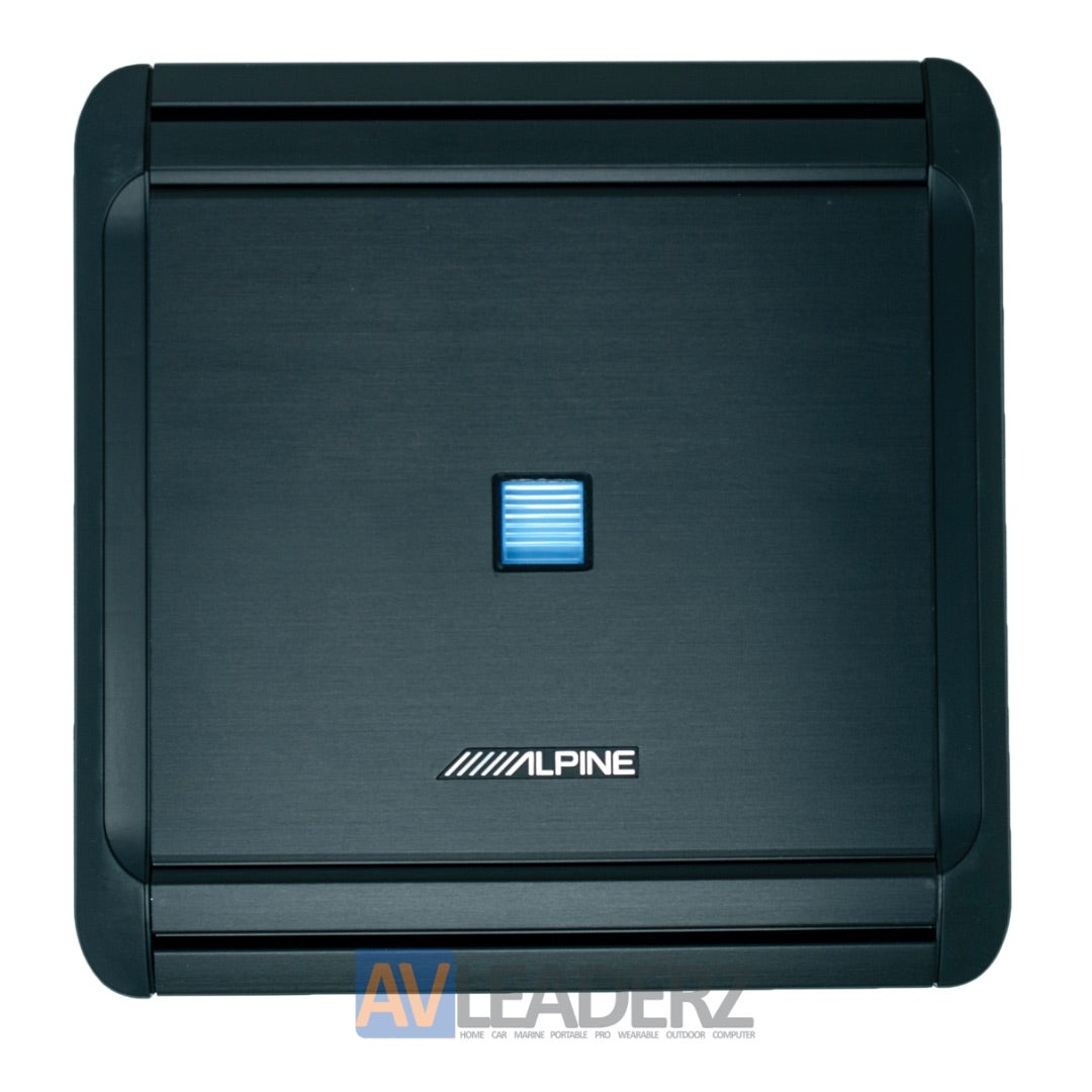 Alpine MRV-M500, V Power Mono Class-D Car Subwoofer Amplifier - 500 Watts