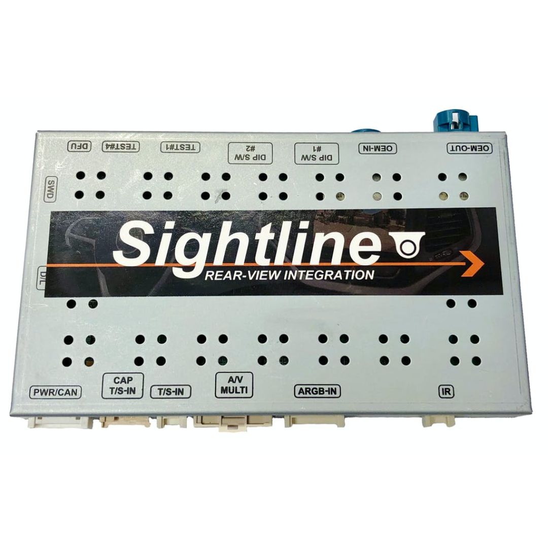 Crux MRVBM-77Q, Sightline Safety-View Integration Rear-View Integration for BMW Vehicles with Evo2 iDrive5 Systems