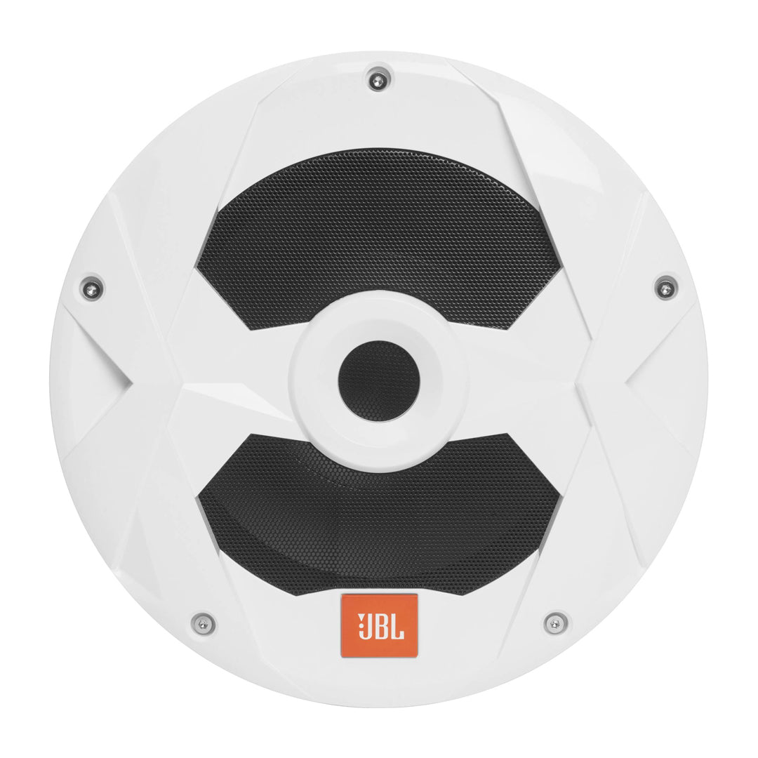 JBL MS10LW, Club Series Marine 10" Mulit-element Marine Subwoofer w/ RGB Lighting - 250W (White)