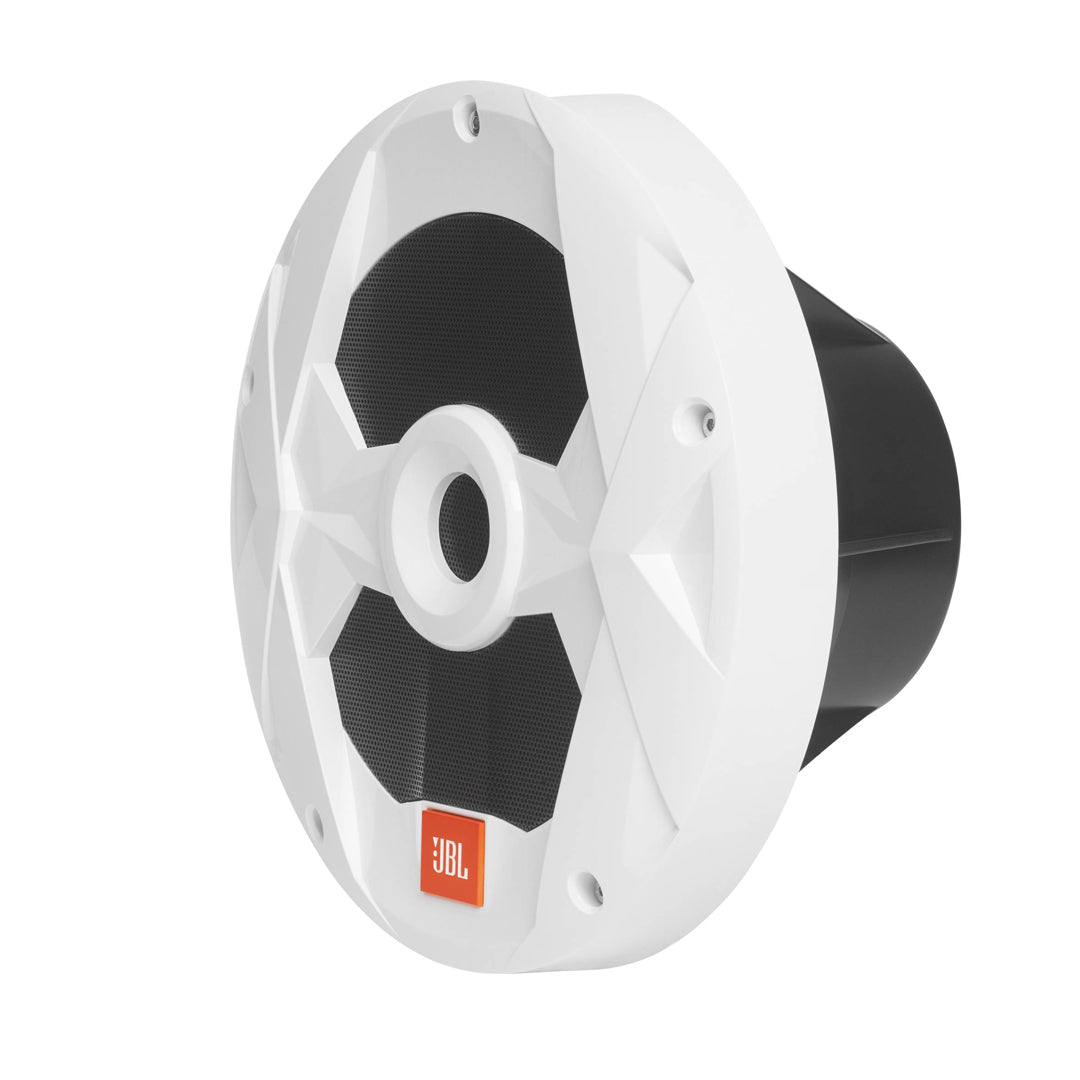 JBL MS10LW, Club Series Marine 10" Mulit-element Marine Subwoofer w/ RGB Lighting - 250W (White)