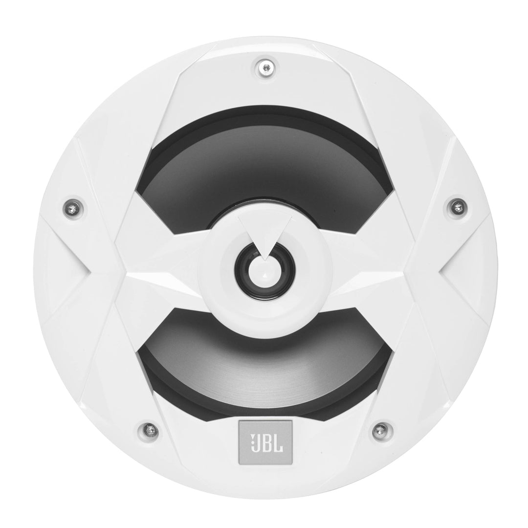 JBL MS8W, Club Series Marine 8" Mulit-element 2-Way Marine Coaxial Speakers - 150W (White)