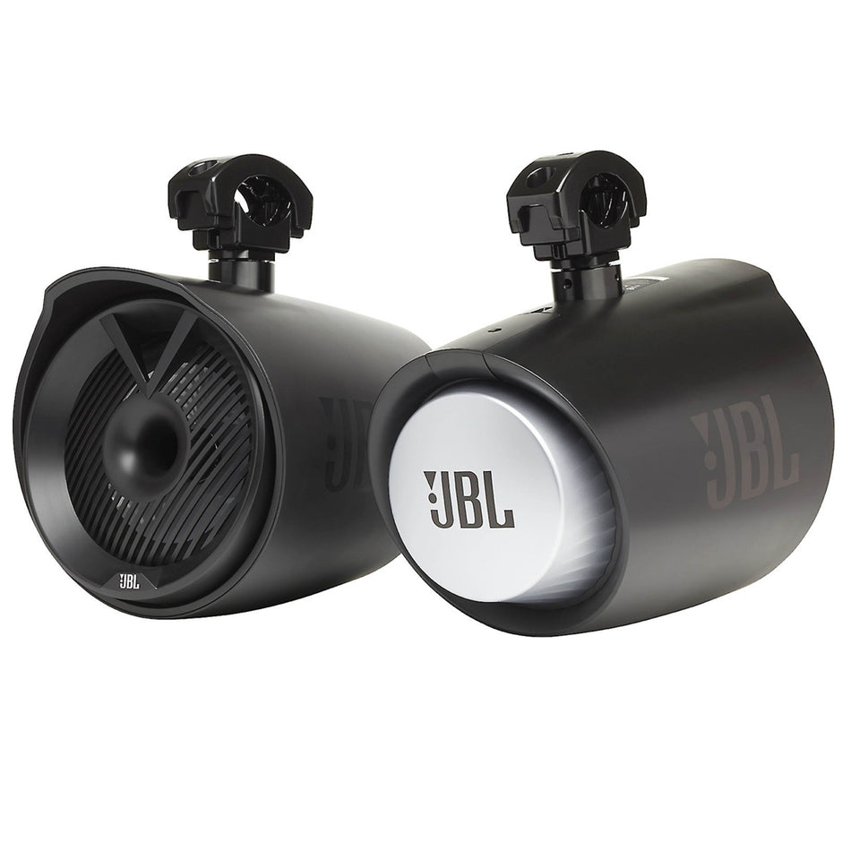 JBL MT8HLB, Tower X 8" 2 Way Compression Horn Marine Tower Speakers