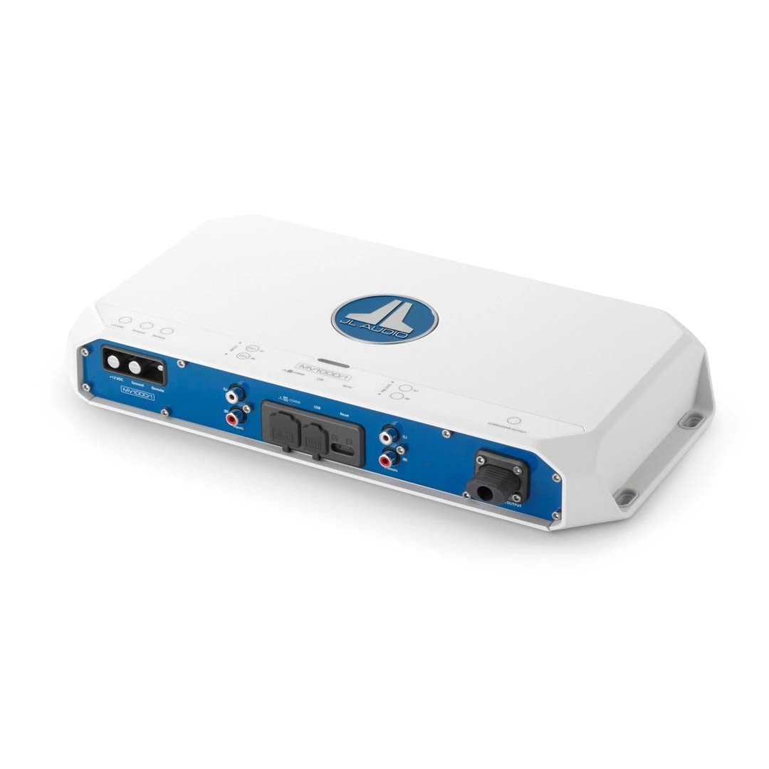 JL Audio MV1000/1, MVi Series Class D Monoblock Marine Subwoofer Amplifier  - 1000W