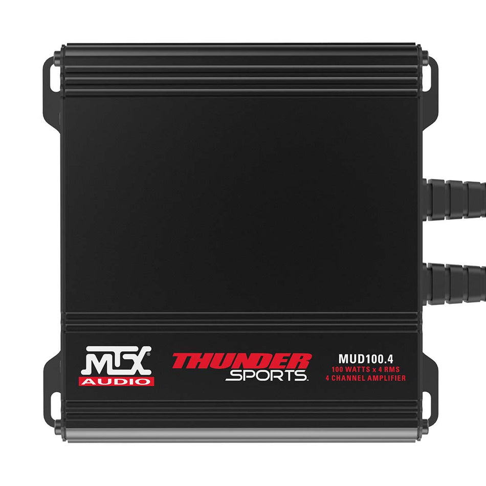 MTX MUD100.4, Motorsports 4 Channel Amplifier - 400W