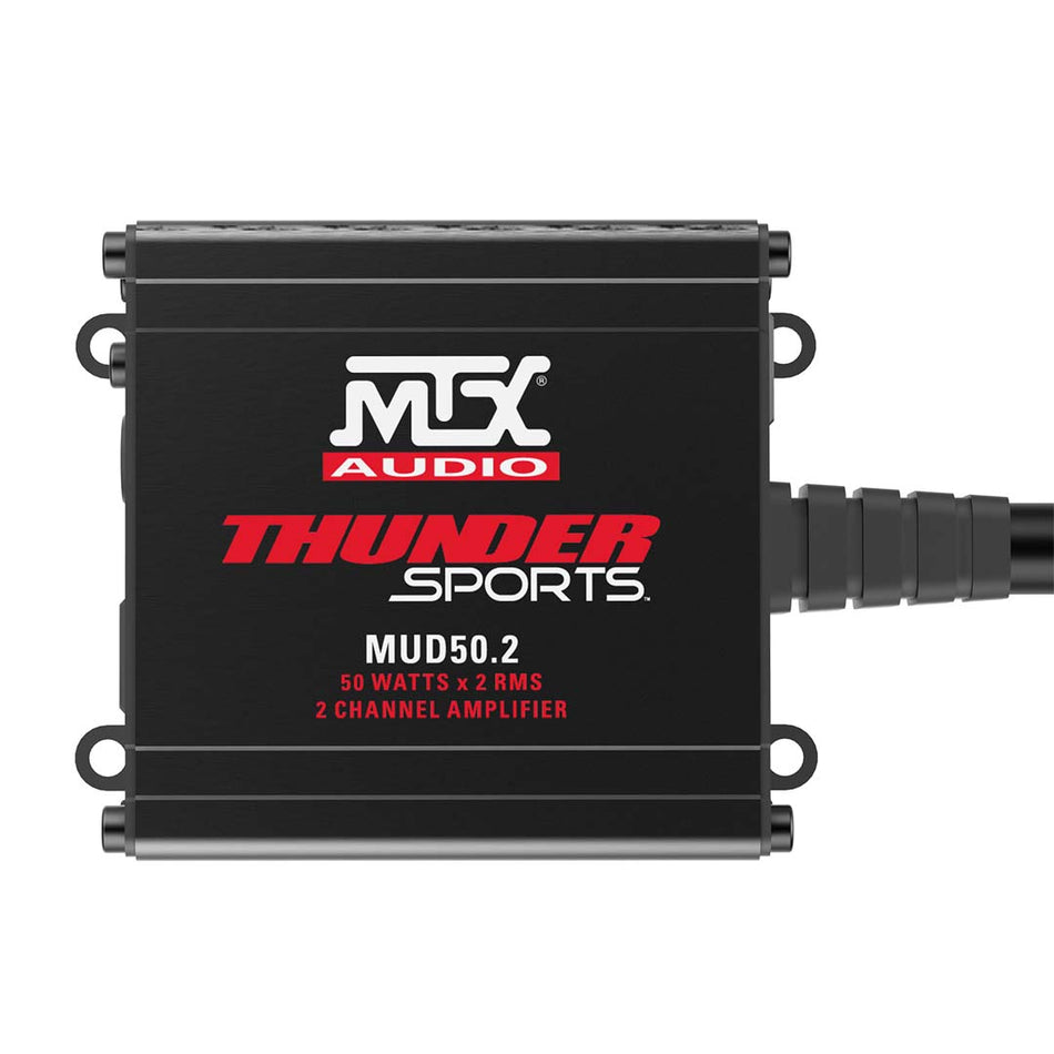 MTX MUD50.2, Motorsports 2 Channel Amplifier -  100W