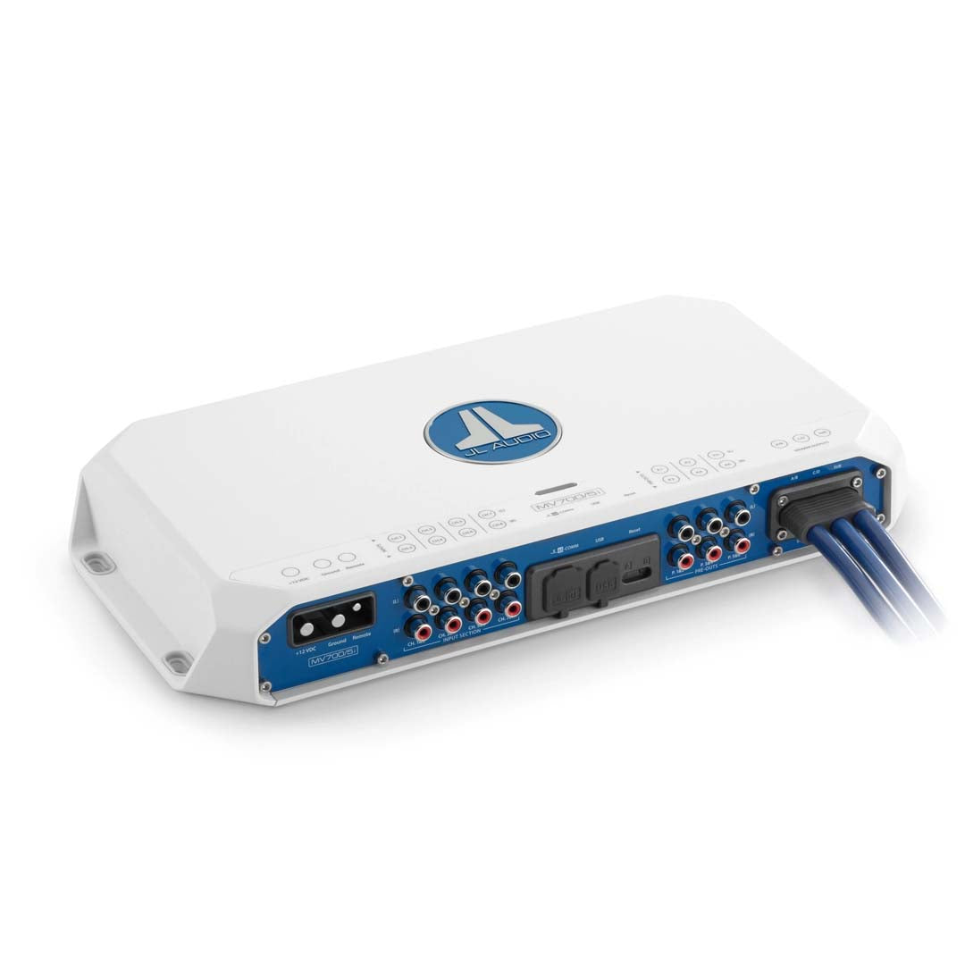 JL Audio MV700/5i, MVi Series Class D 5 Channel Marine Amplifier with Integrated DSP