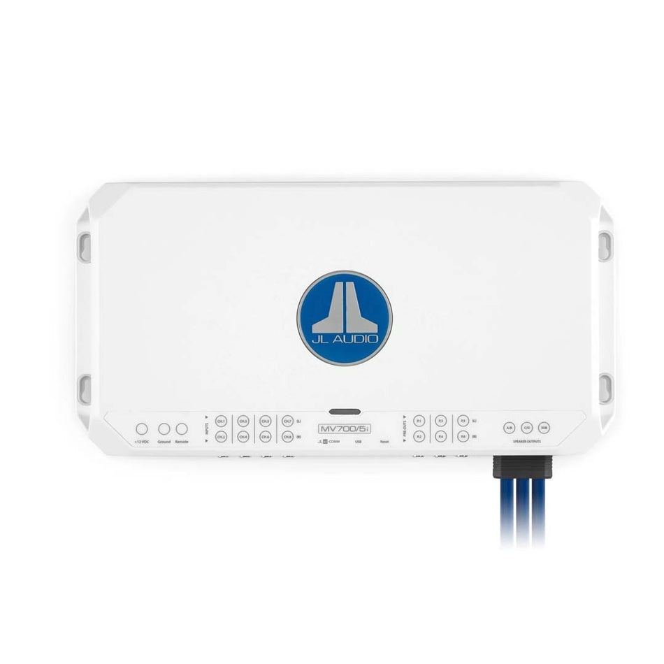 JL Audio MV700/5i, MVi Series Class D 5 Channel Marine Amplifier with Integrated DSP