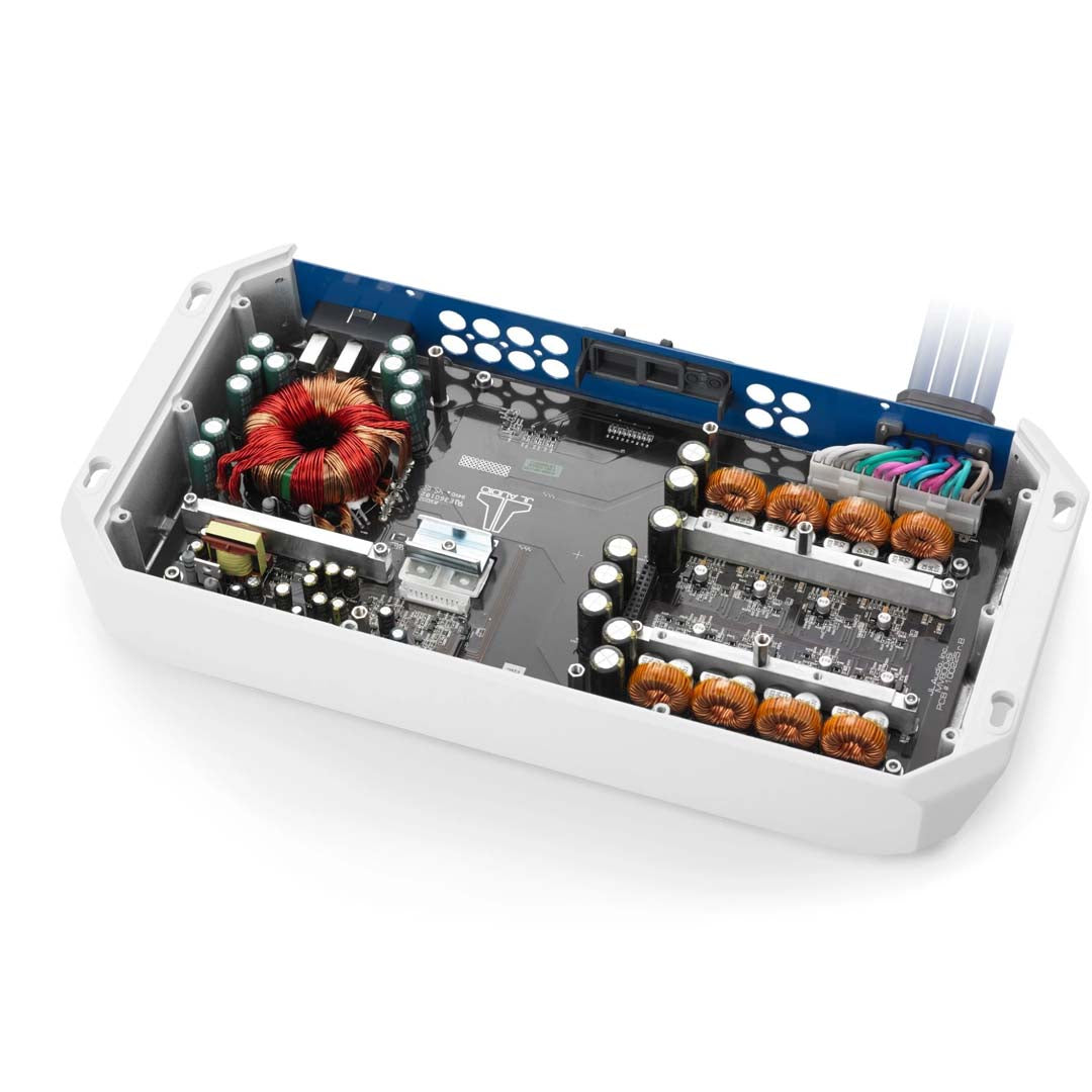 JL Audio MV800/8i, MVi Series Class D 8 Channel Marine Amplifier with Integrated DSP - 800W