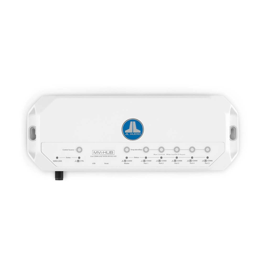 JL Audio MVi-HUB, Jlid-COMM and Network Bridge Hub for MVi Amplifiers