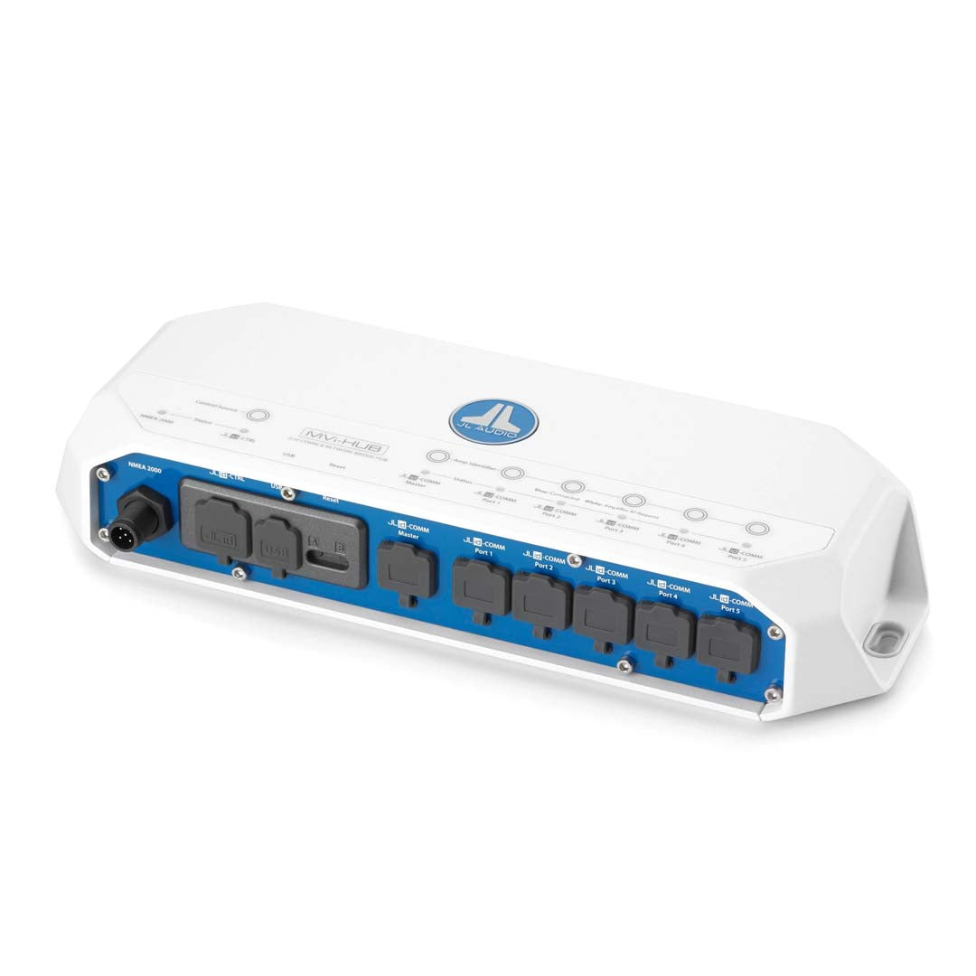 JL Audio MVi-HUB, Jlid-COMM and Network Bridge Hub for MVi Amplifiers