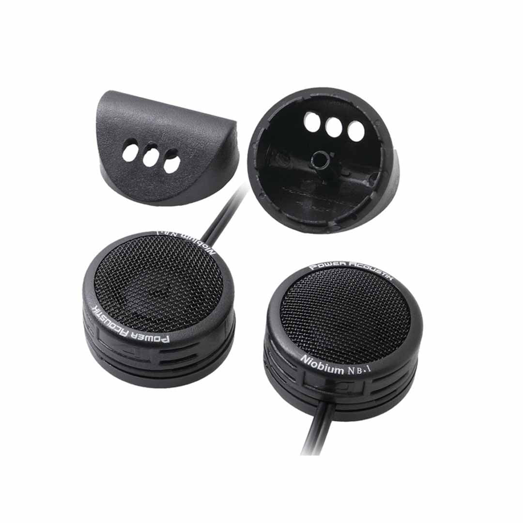 Power Acoustik NB-1, 1" Niobium Tweeter 2-Way Mount - 200W